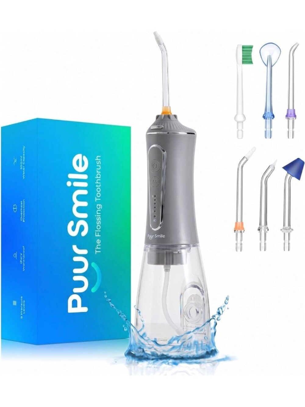 Advanced Water Flosser for Dental Care - Waterproof Oral Irrigator